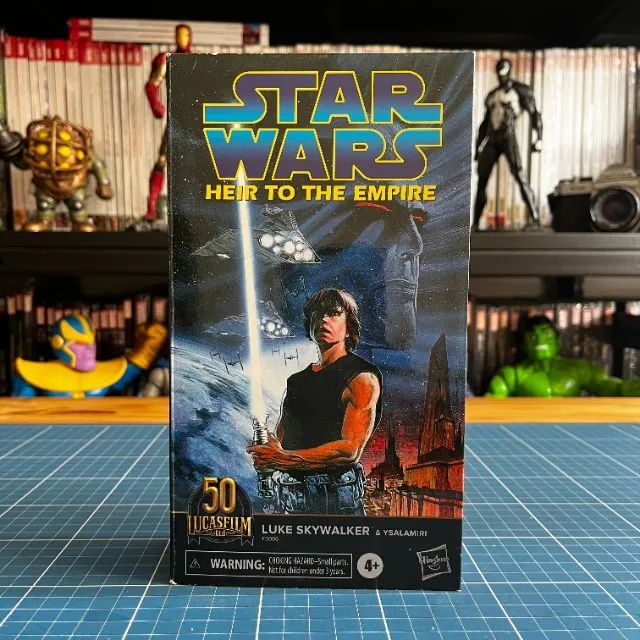 Boneco Luke Skywalker e Ysalamiri Star Wars The Black Series Hasbro - Foto 2