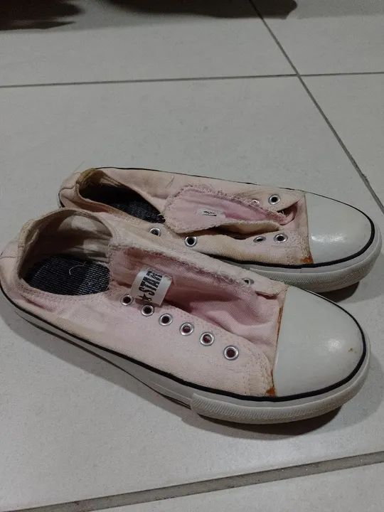 Tênis Converse All Star Rosa 37 - Foto 3