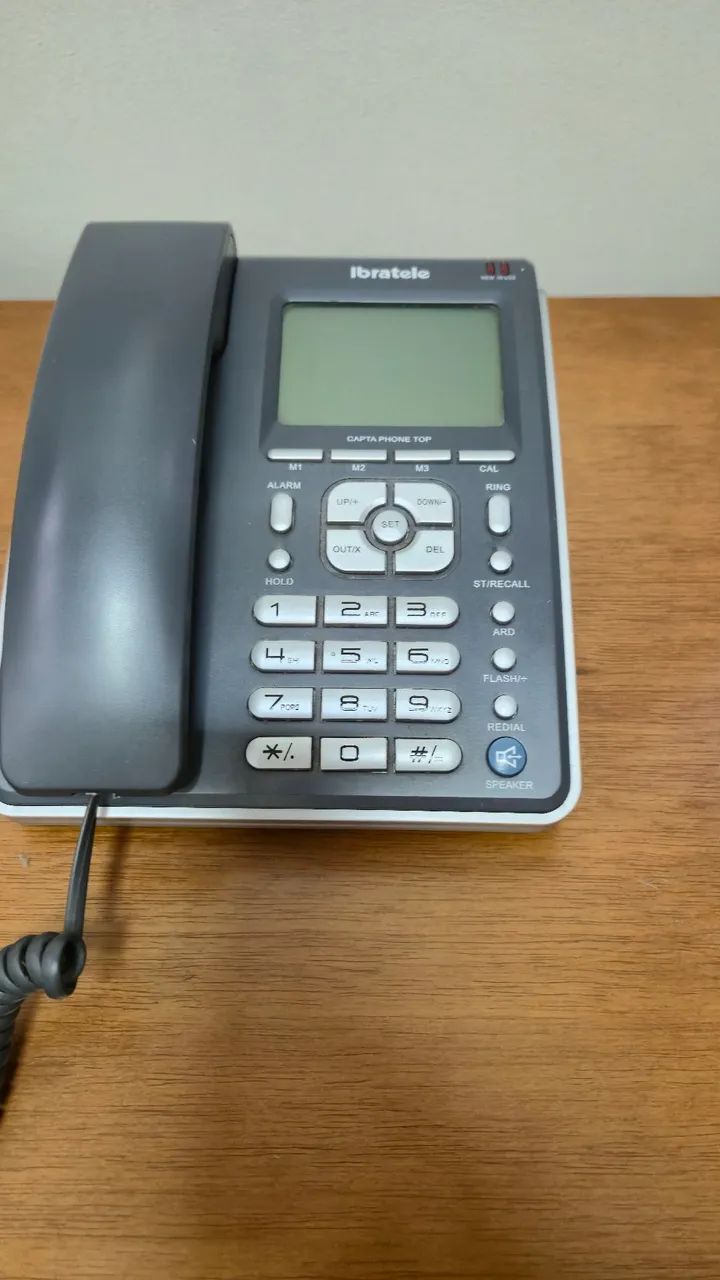Telefone fixo Ibratele com tela - Foto 4