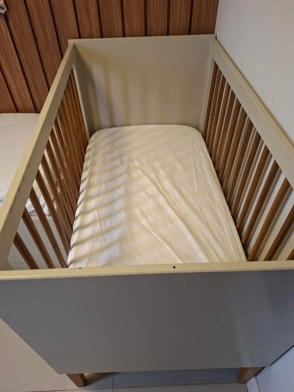 Berço modelo americano + Colchão Orthoflex D18 - Foto 3