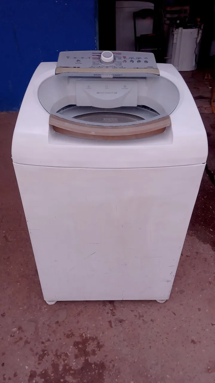 Máquina de lavar Brastemp 11 kg cesto de inox