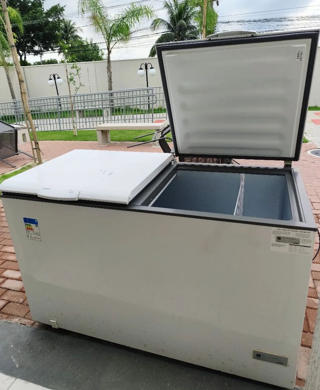 Freezer Seminovo Deitado 534 litros - Foto 4