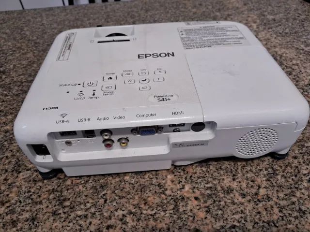 Projetor Epson Powerlite S41+ 3lcd 800x600 3300 Lumens C/ Nf (Usado) - Foto 4