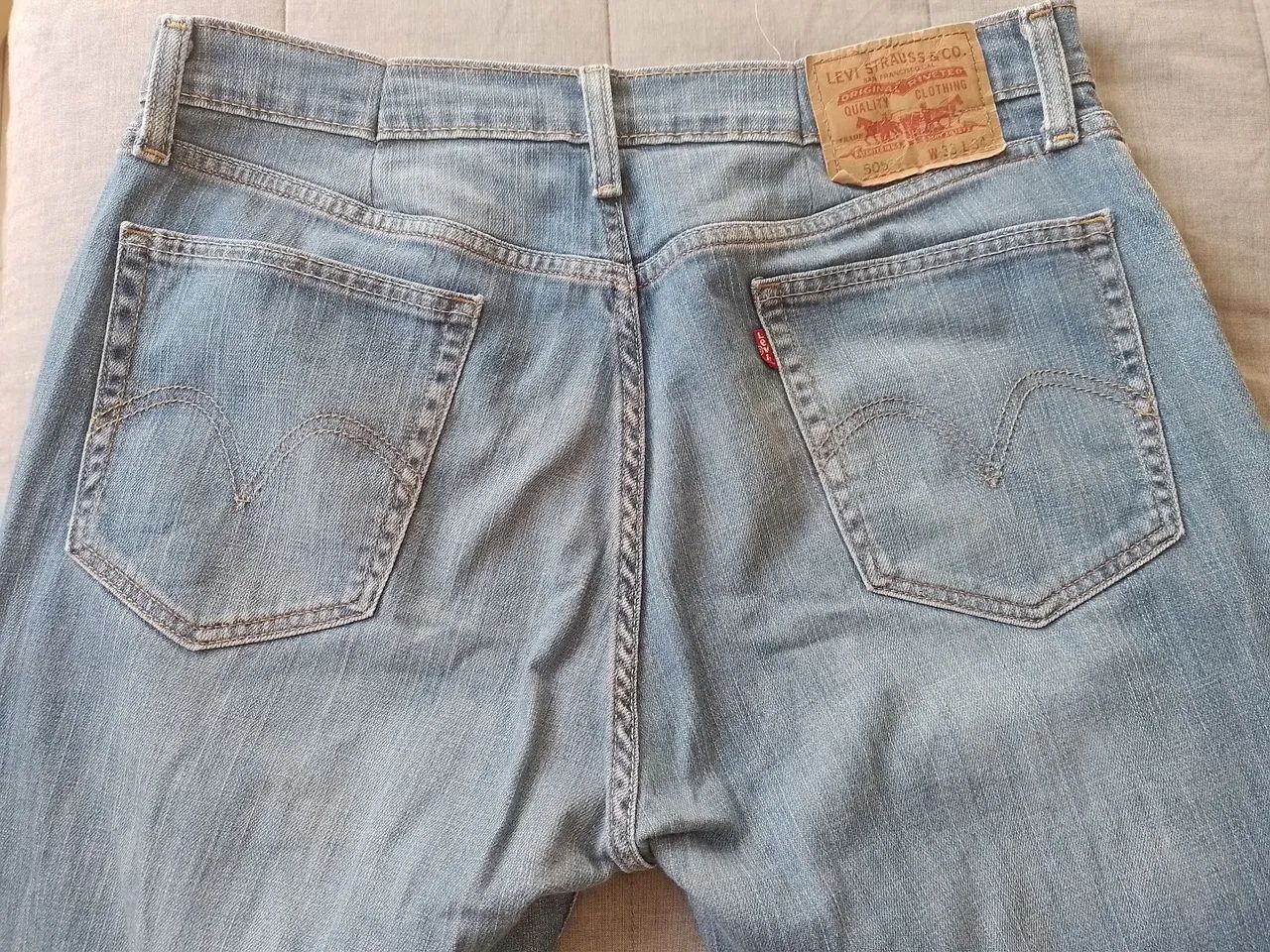 2 Calças Jeans Levi's Original 505/508 - Foto 4