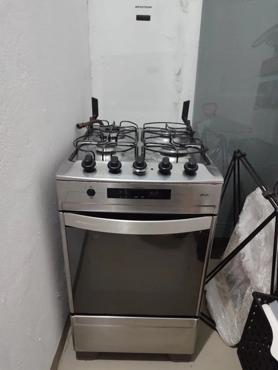 Fogão 4 bocas inox - Foto 2