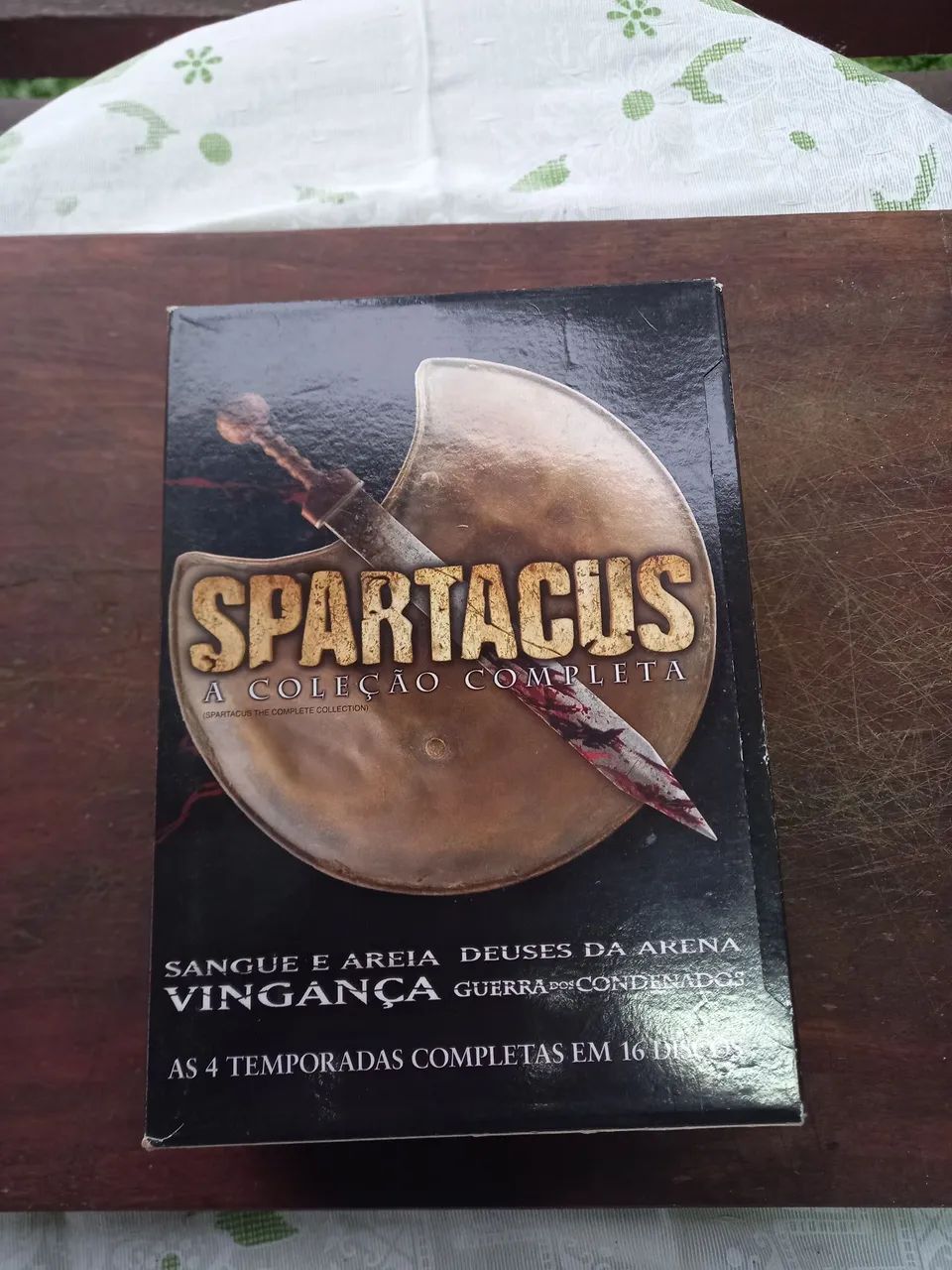 Box Dvd Spartacus 16 discos - Foto 2