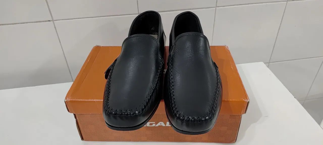 Mocassim Masculino Preto 41 - Pegada - Foto 5