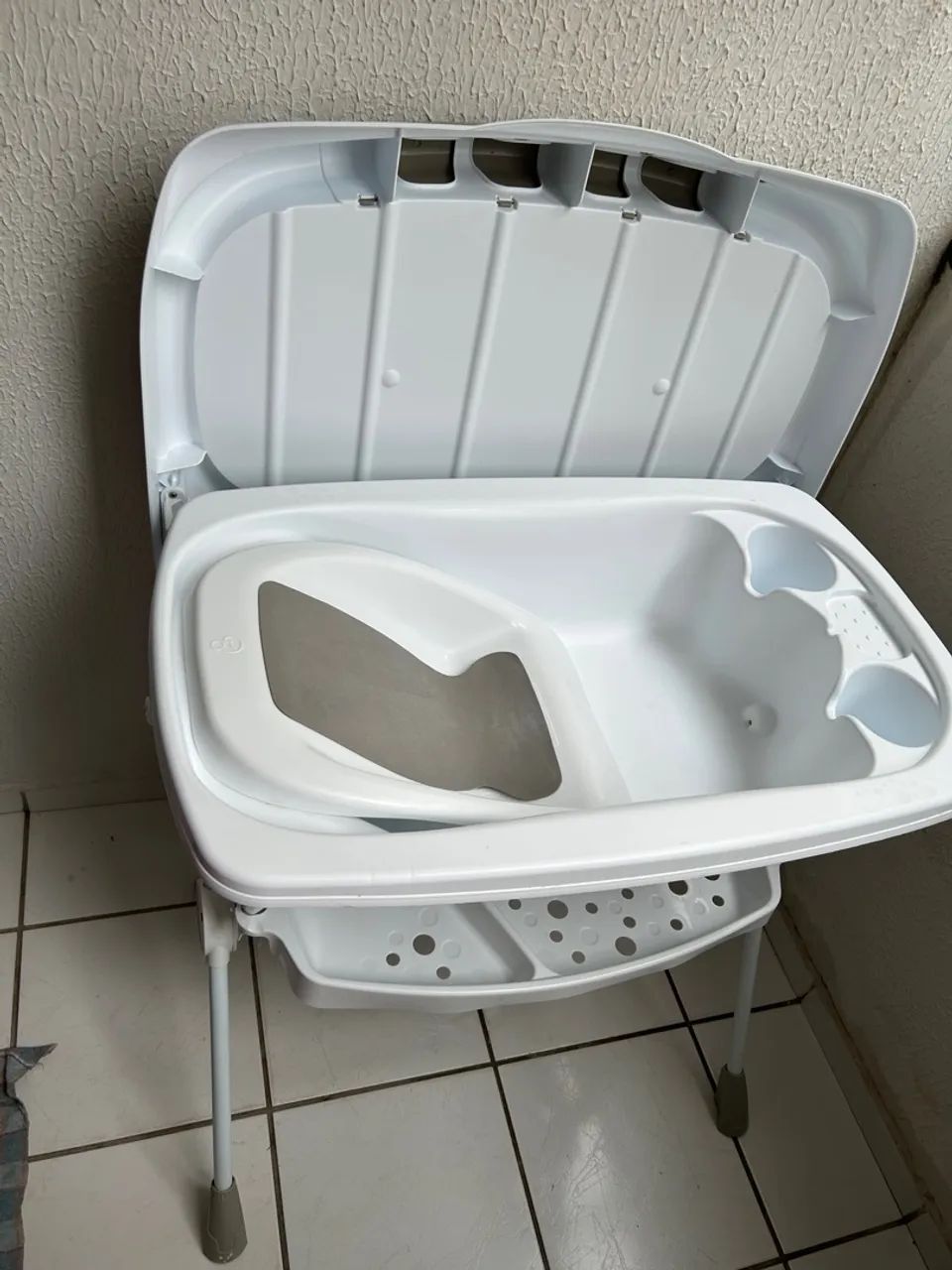 Banheira de bebê com trocador Galzerano - Foto 2