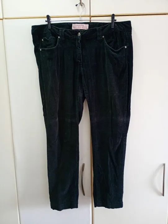Calça Preta veludo cotelê C&A - Foto 4