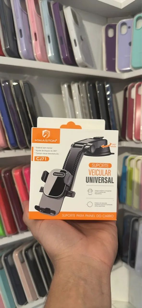 SUPORTE VEICULAR CELULAR UNIVERSAL