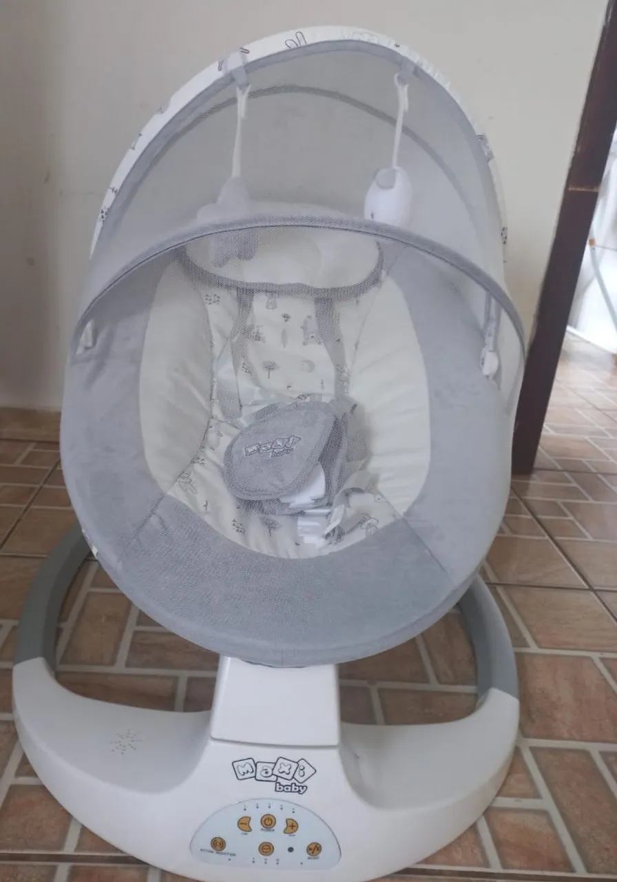 Cadeira de  descanso e Balanço para Bebê Maxi Baby - Conforto e Segurança!