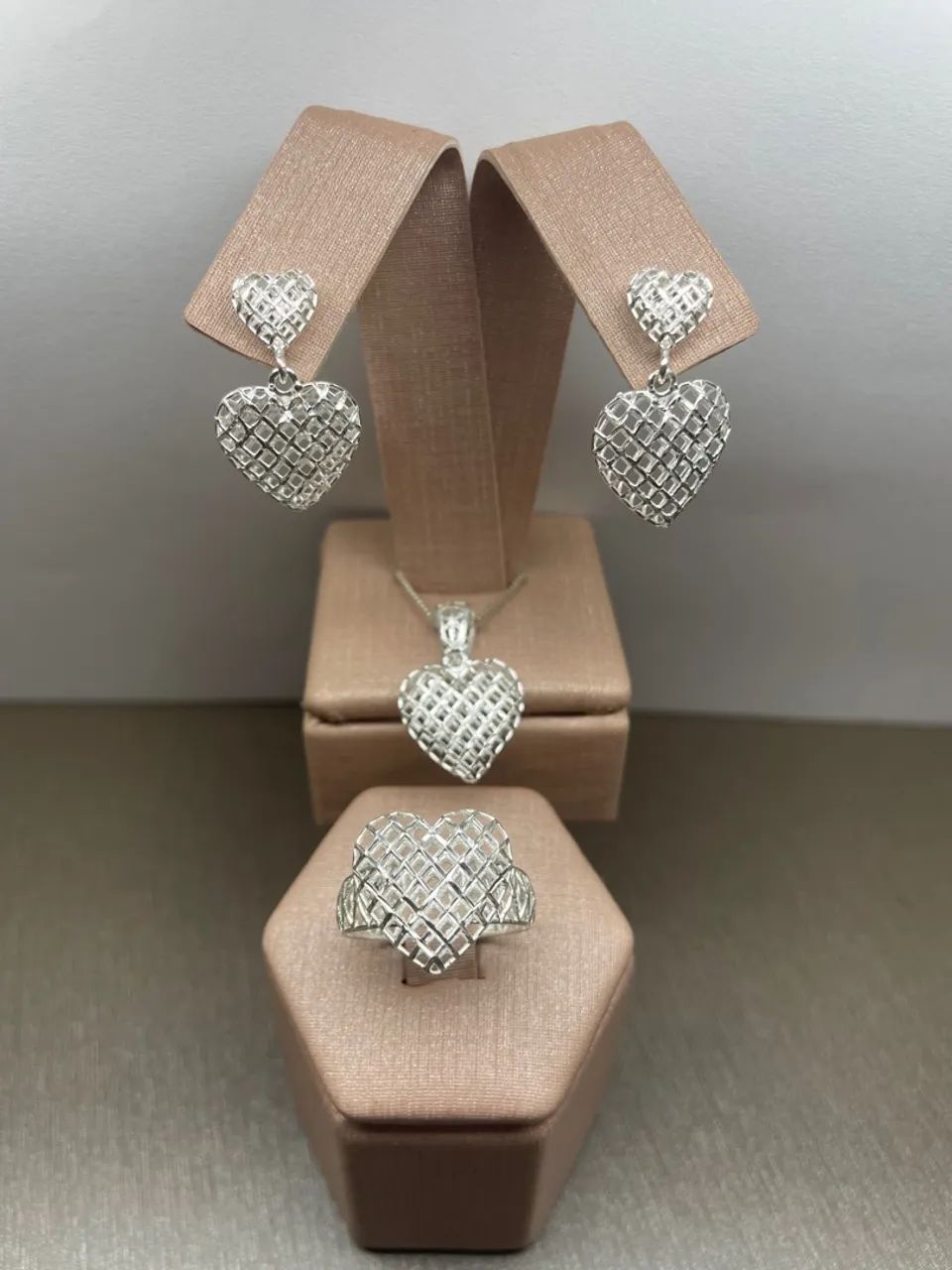 Lindo Conjunto de Prata 925