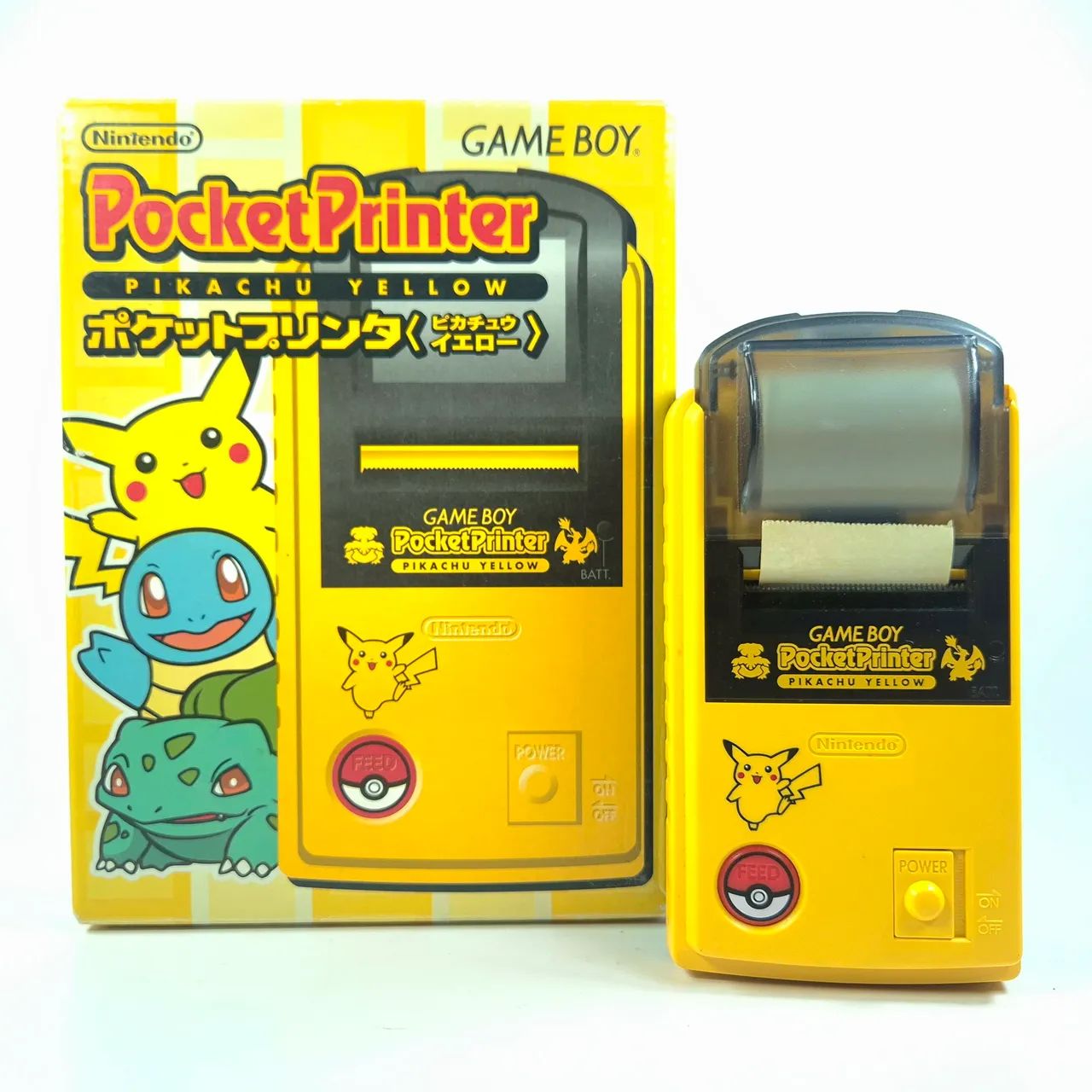 Pocket Printer Pikachu Yellow Pokémon - Gameboy (Envio) - Peças e
