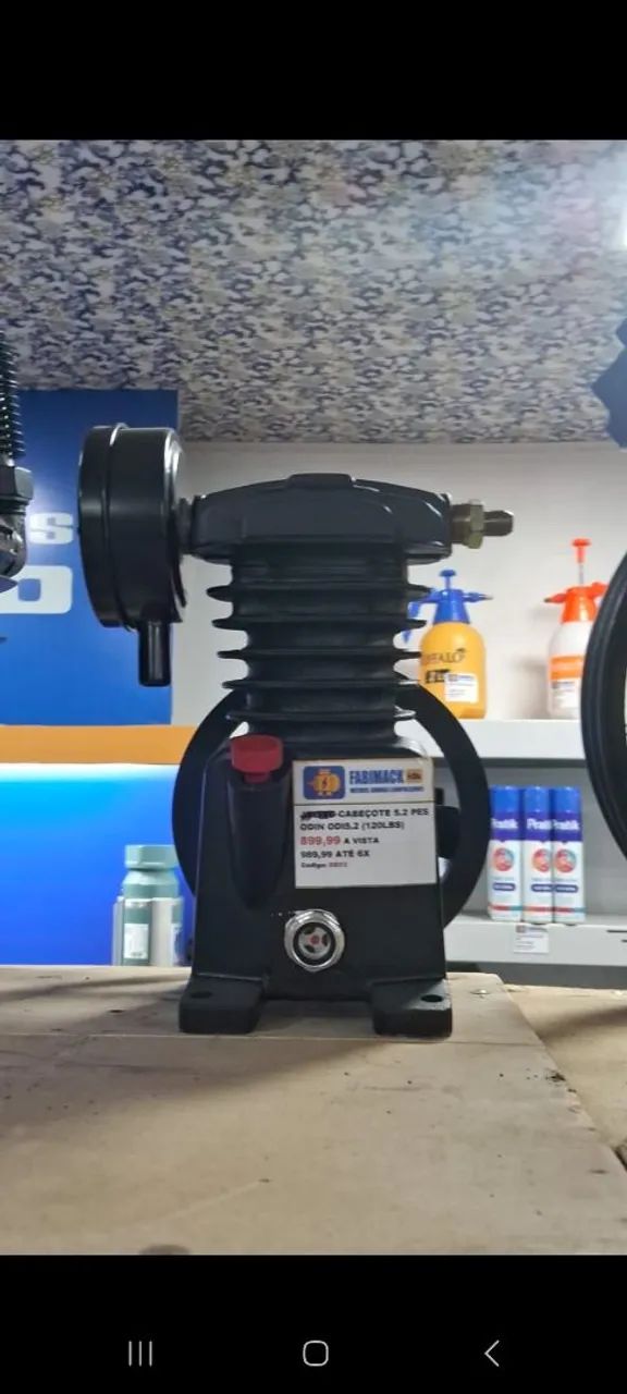 COMPRESSOR CABEÇOTE 5.2PES 120PSI