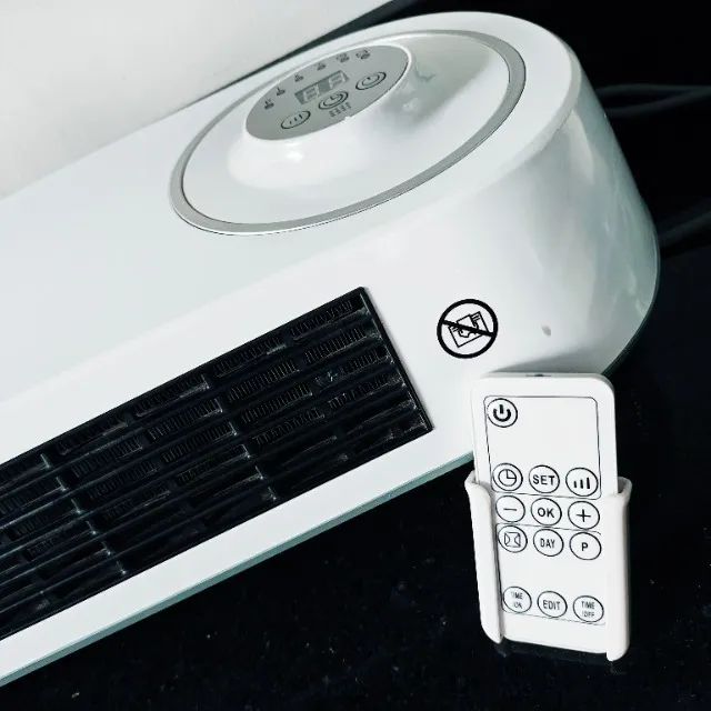 Aquecedor de Parede Equation 2000W com Controle Branco LED 220V - Foto 5