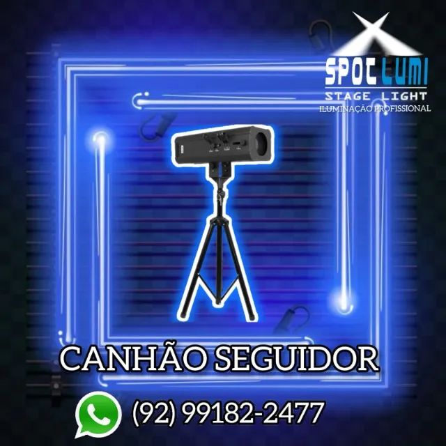 Alugo Canhão seguidor profissional para eventos e teatro