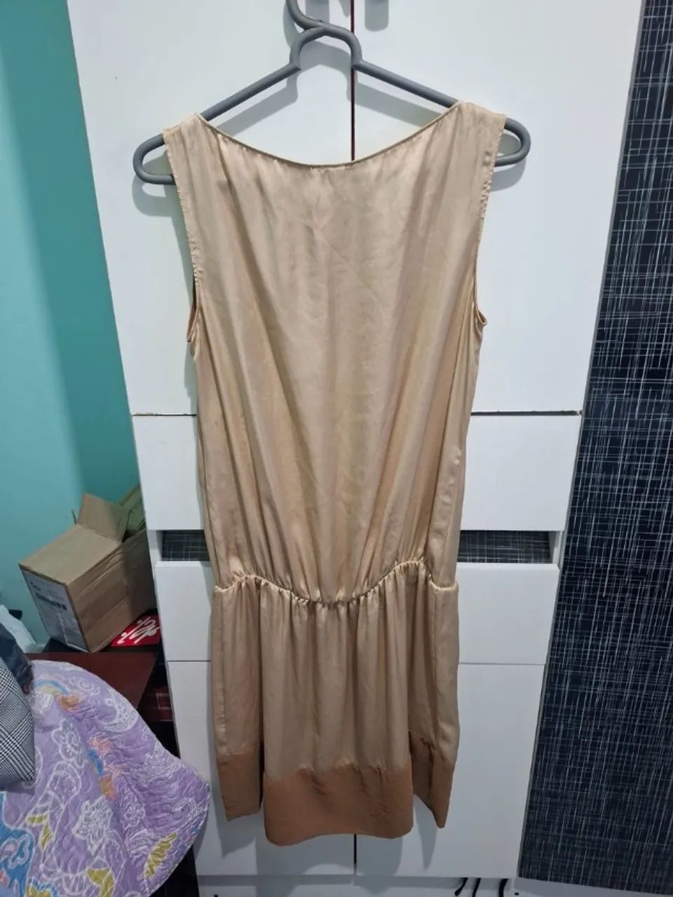 vestido marrom feminino - Foto 3