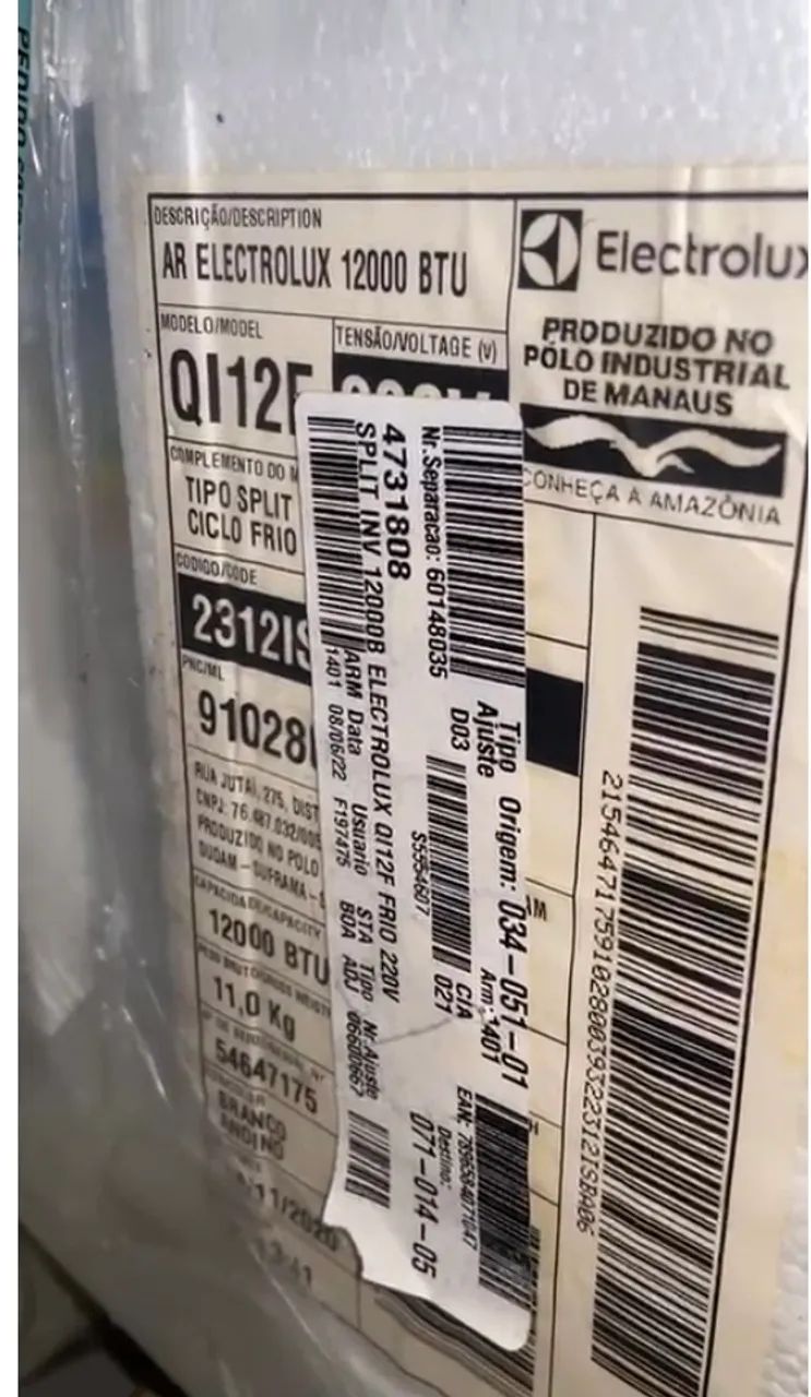 Ar condicionado split 12000 BTUs inverter 220 V - Foto 6