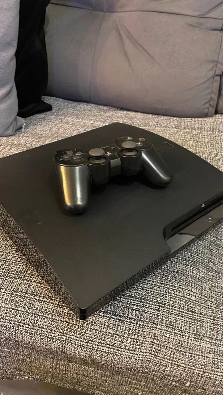 Playstation 3 Slim com controle - Foto 2