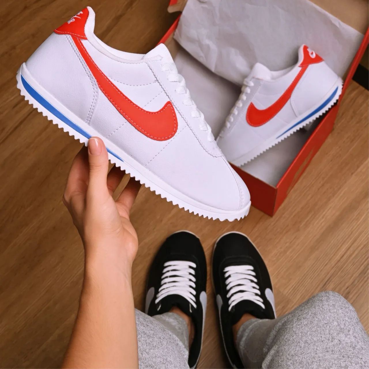 Calçados Esportivos AtacadÃ£o De Tenis De Marca Tênis Nike Cortez