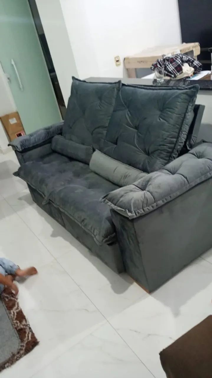 Sofá 2 Lugares Confortável e Moderno