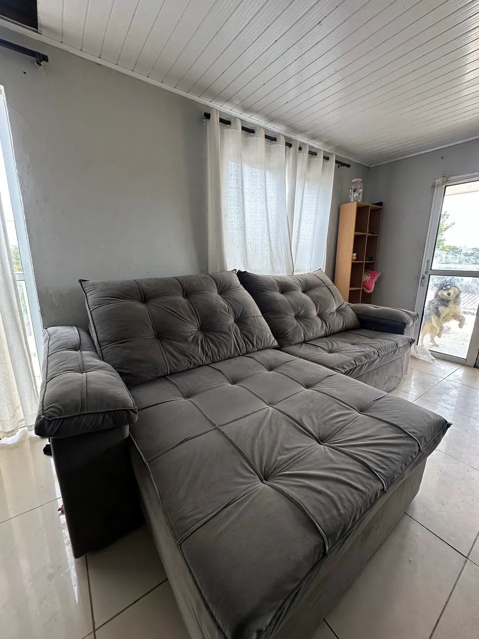 Sofá retrátil e reclinado  - Foto 5