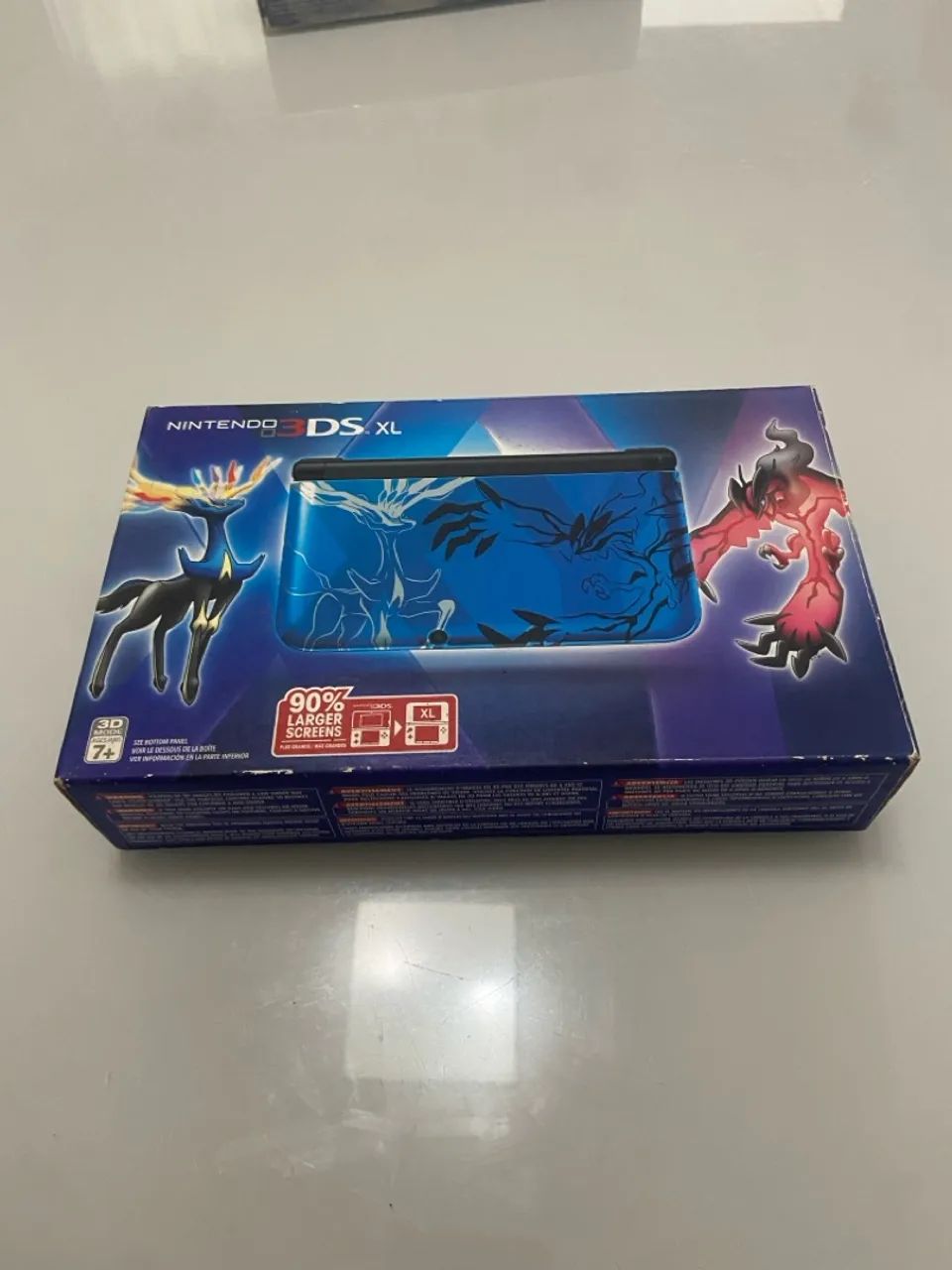 Nintendo 3DS XL - Pokémon Yveltal Blue Edition (colecionador) - Foto 4