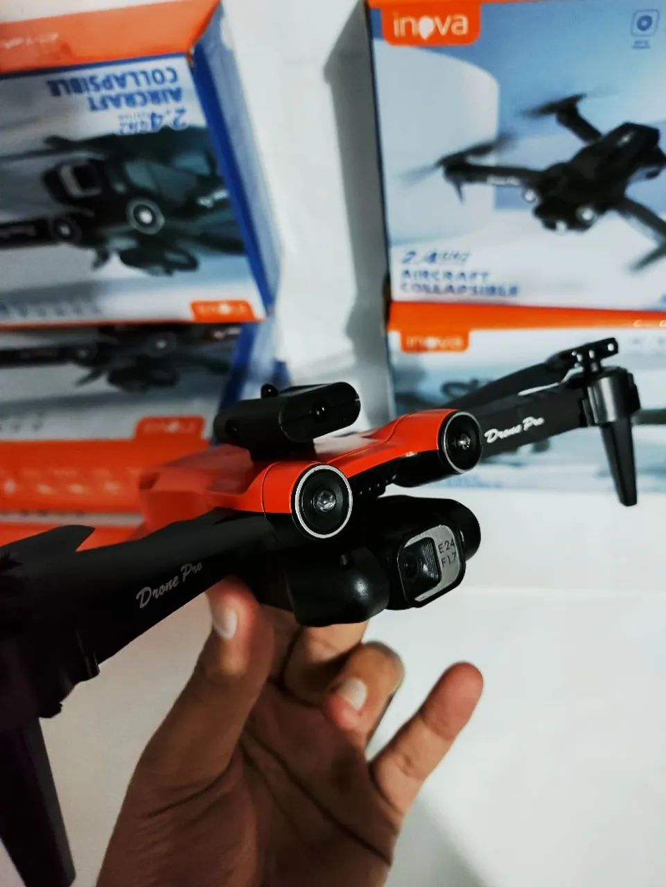 Drone Pro Inova com Câmera HD e Controle Remoto - Foto 3