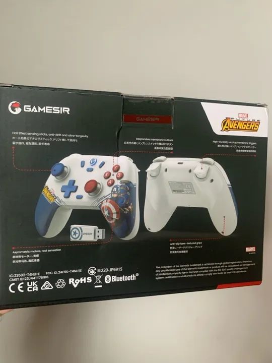 Controle Gamesir Nova Lite Marvel Avengers - Multiplataforma - Foto 2