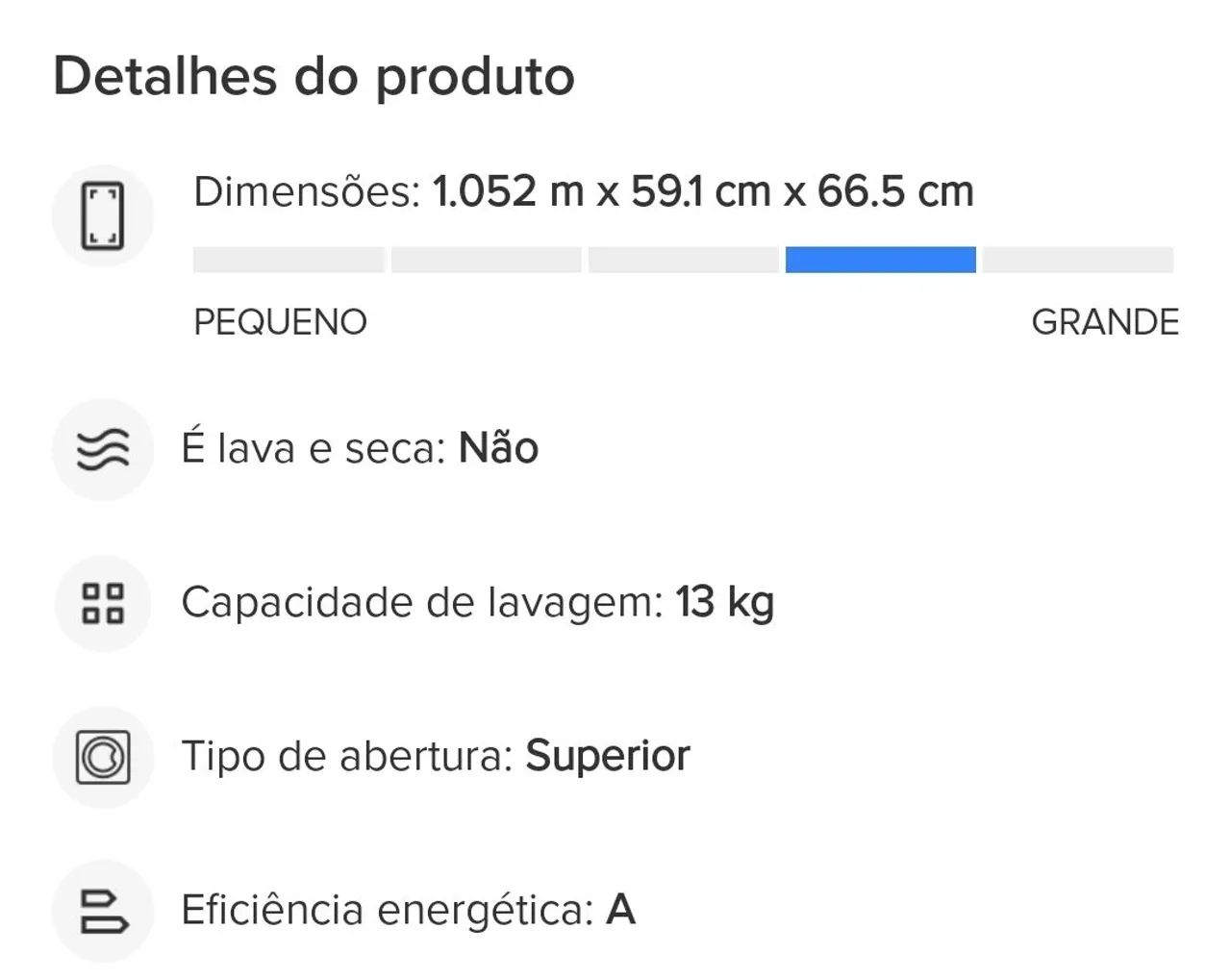 Electrolux 13kg Branca abertura Superior - Foto 6