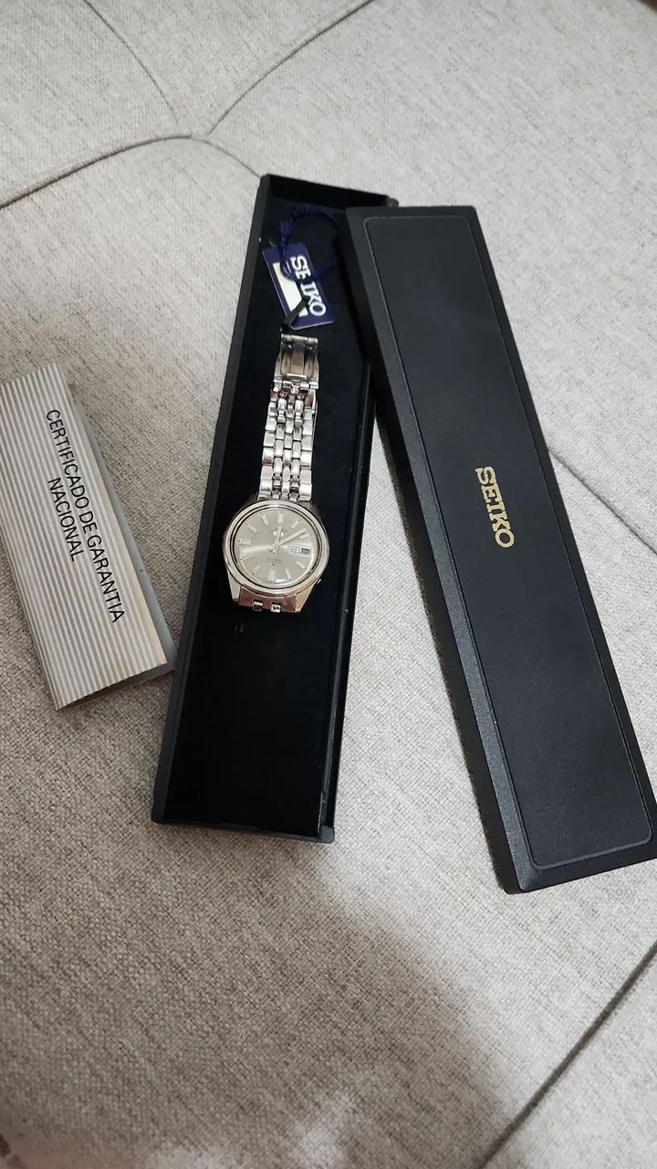 Relógio Seiko 5 Automático Vintage - Modelo 6119-8023 (Japão)