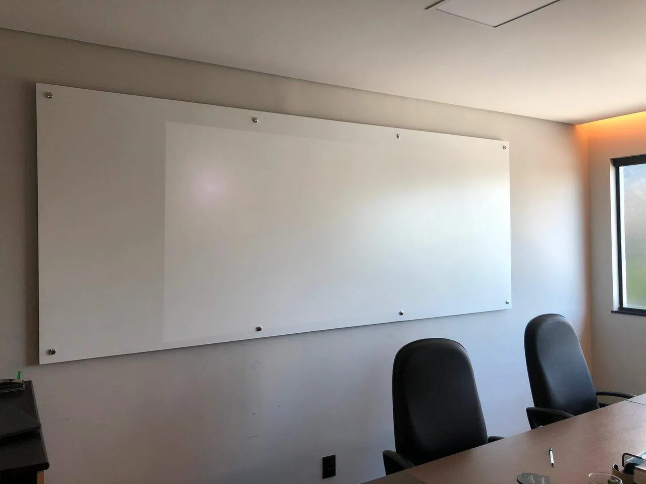 Quadro Branco de Vidro para Escritório
