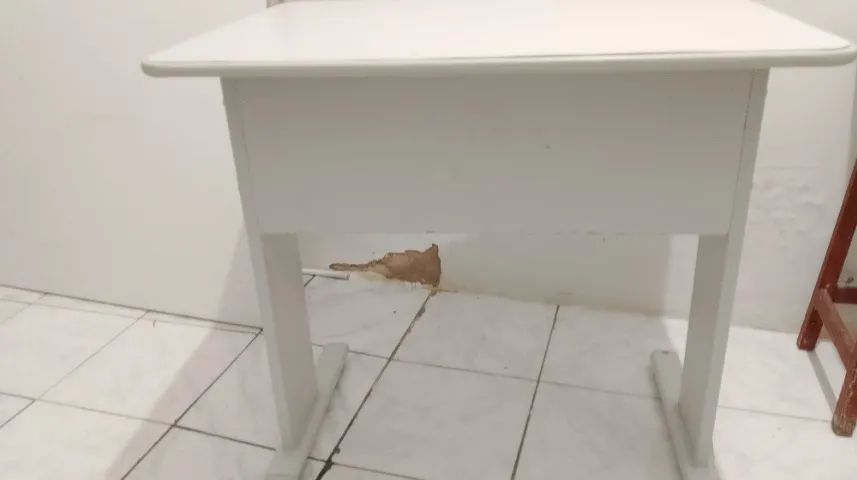 Mesa p/ Escritório Cinza - Foto 4