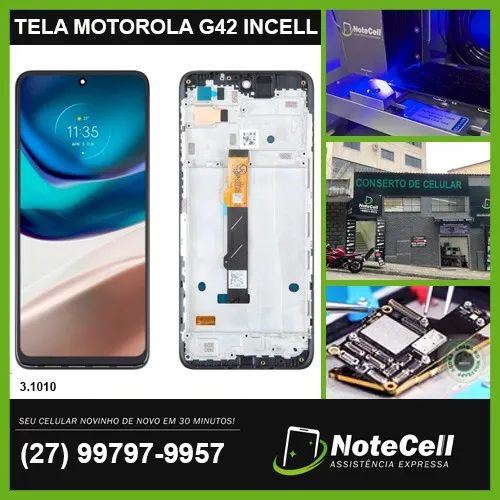 Tela / Display Para Moto G42 Lcd Incell C/A - Instalação em 30 minutos!