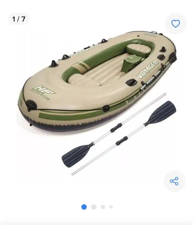 Bote inflável completo - Foto 4