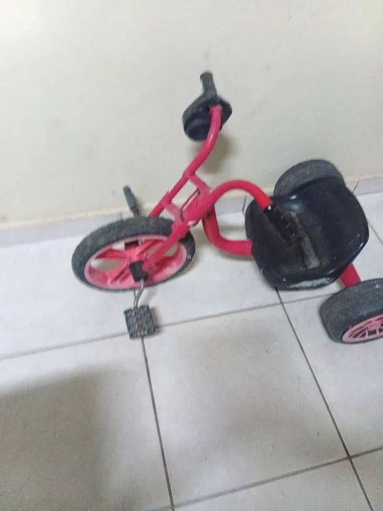 Tricycle infantil antigo - Foto 4