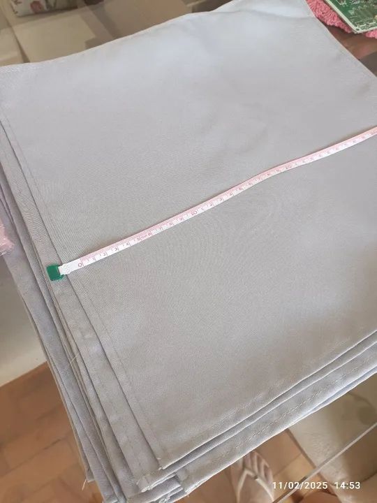 Guardanapo de Mesa Cinza para Bife novo  - Foto 4