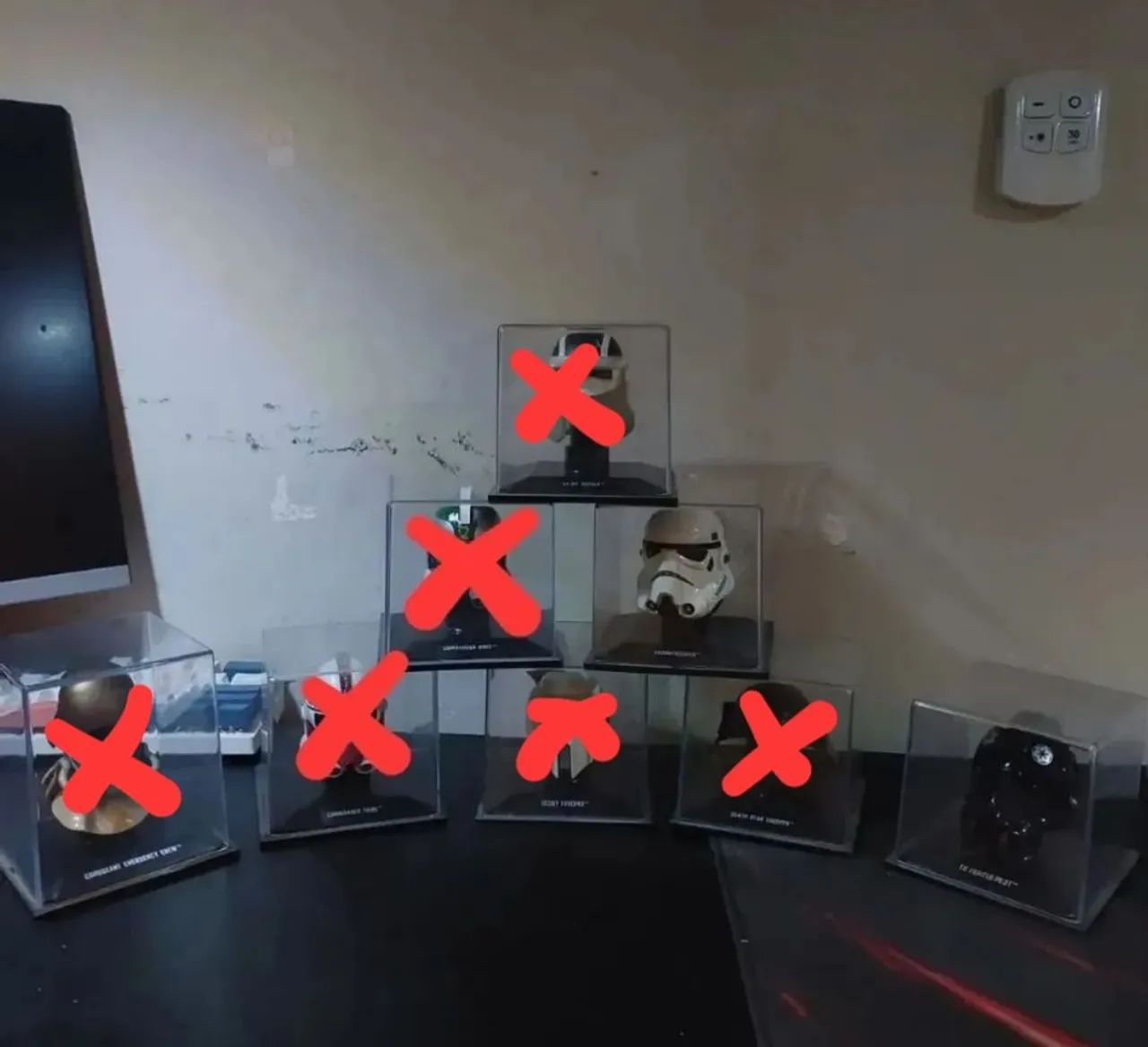 Coleção de capacetes Star Wars - Edição Limitada