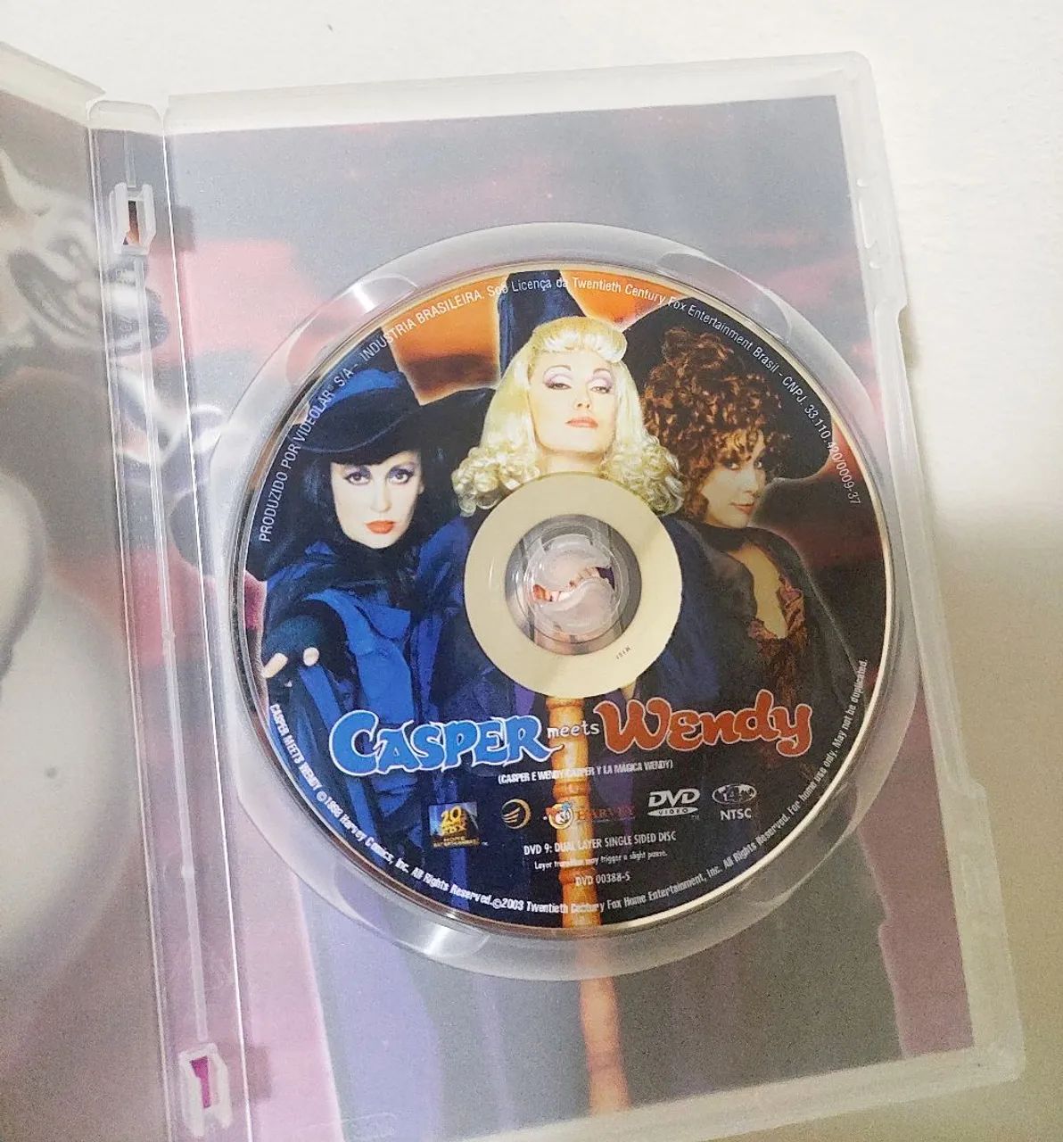 Dvd Casper e Wendy original Gaspazinho - Foto 3
