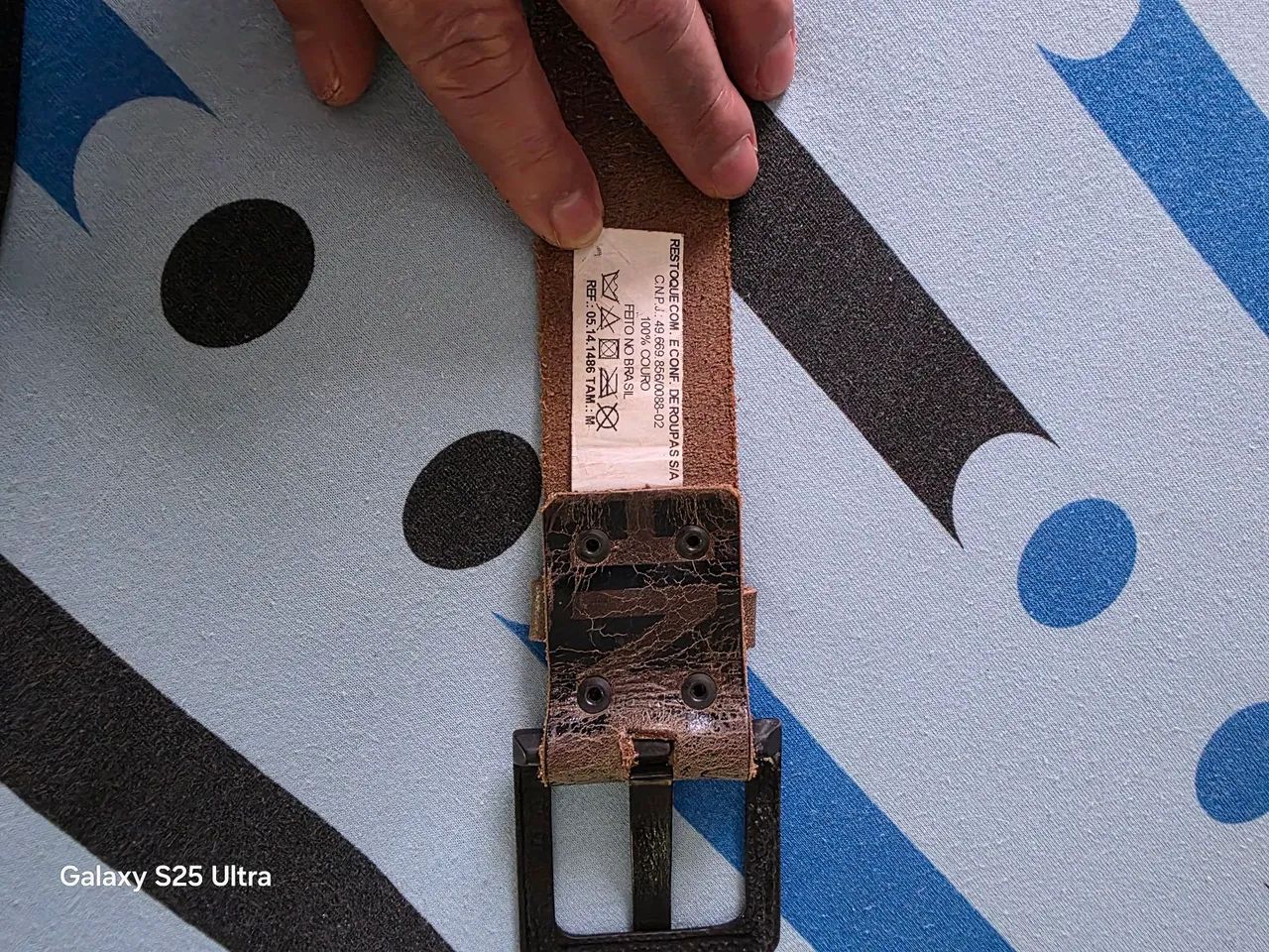 Cinto de Couro legítimo John John Rústico  - Foto 2