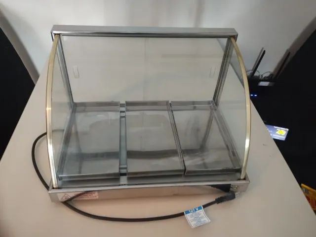 Vendo estufa para salgados 3 bandejas - Foto 3