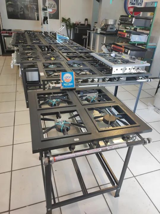 Fogão industrial 4 bocas (Entrega gratis) - Foto 3