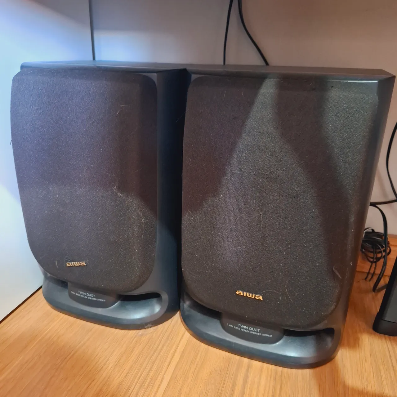 Caixas de som alto falantes Aiwa