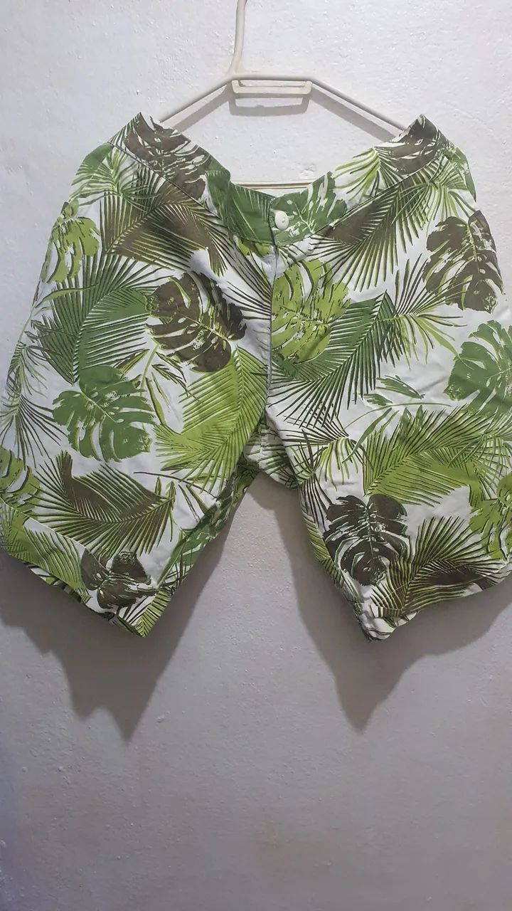 Bermuda estampada Feminina