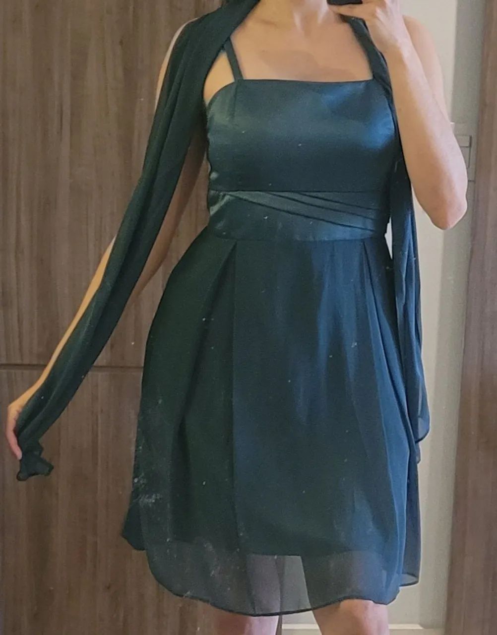 Vestido Festa Verde Esmeralda