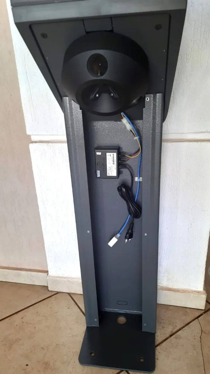 Catraca TOPDATA MODELO FIT - com leitor de cartão, senha e leitor Biometria, NOVA NA CAIXA - Foto 4