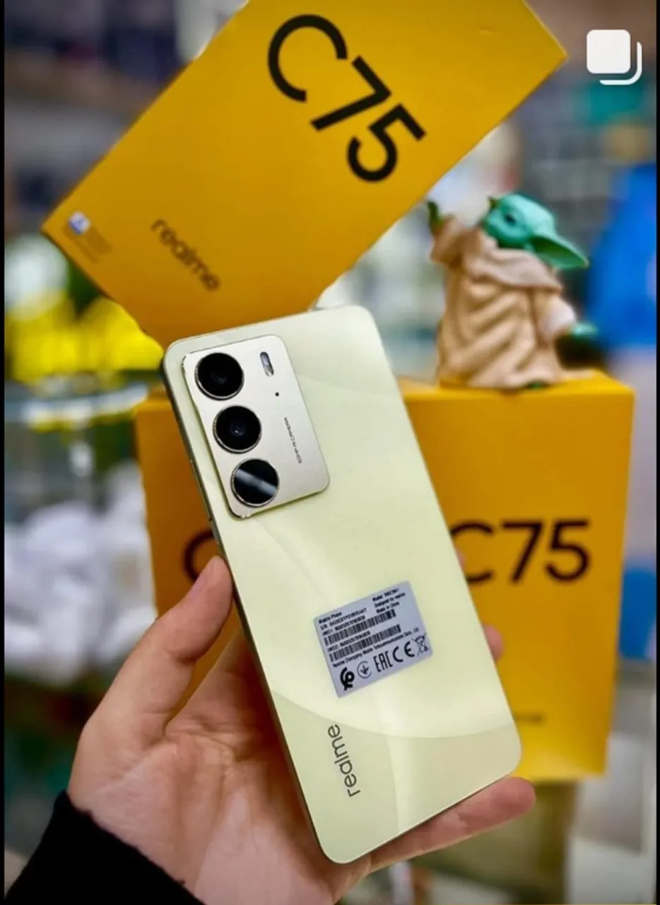 Realme C75 256gb 8ram - Novo, Garantia, Faço Entrega