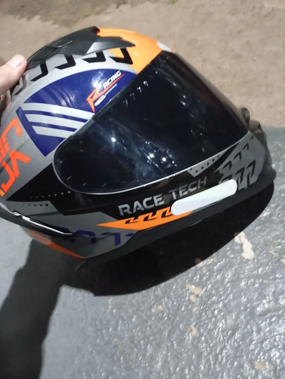 Capacete de Moto Race Tech