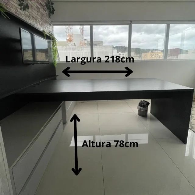 MESA DIRETORIA COM PAINEL - CRIARE - Foto 2