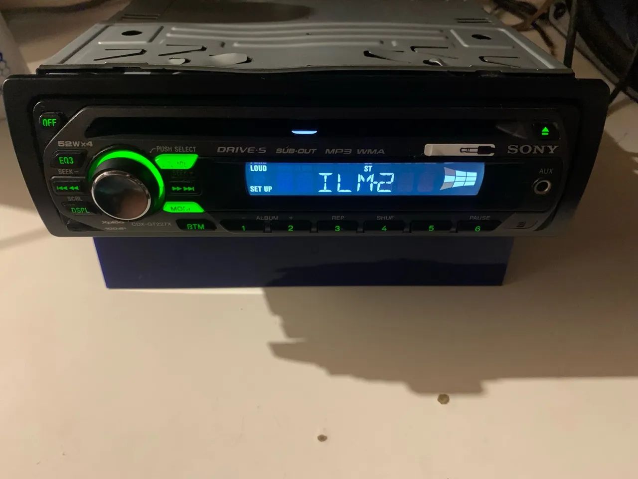 CD Player Sony Década de 2000 C/Bluetooth Relíquia